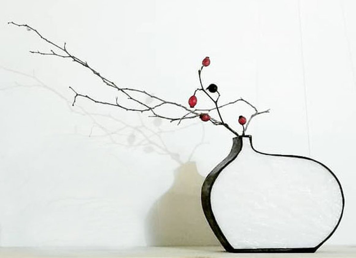 Ikebana - vase by Art en Vidre Ingrid Sol