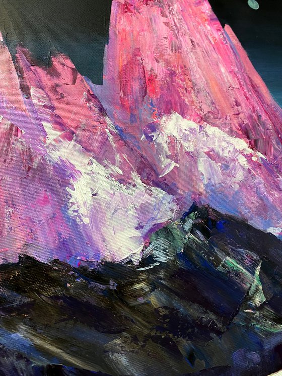 Pink peaks