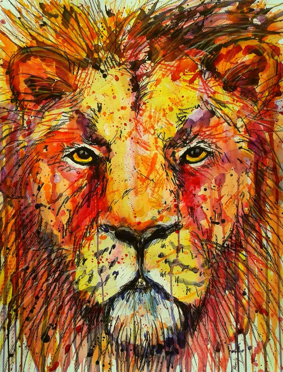 The Lion by Marily Valkijainen