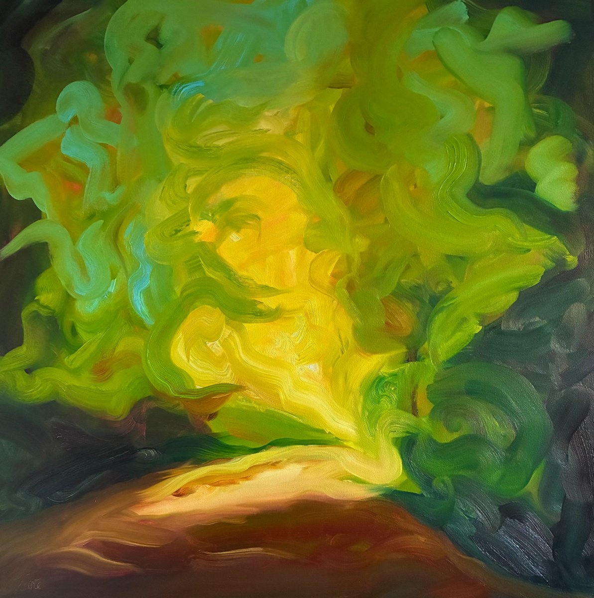Dappled Light By Francesca Currie, 39 X 39, Artwork For Sale On Artfinder