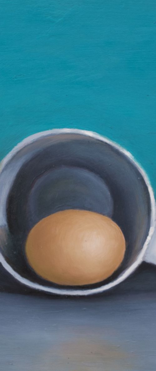 Still life - Organic Egg in a Cup by Damien Venditti