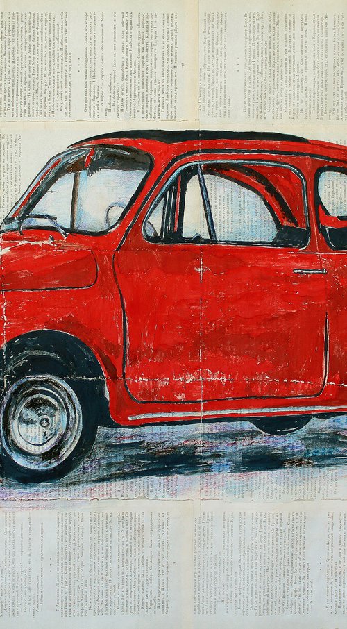 Retro car. by Marat Cherny