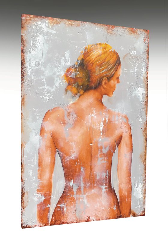 raw elements of nude (120 x 80 cm) Dee Brown