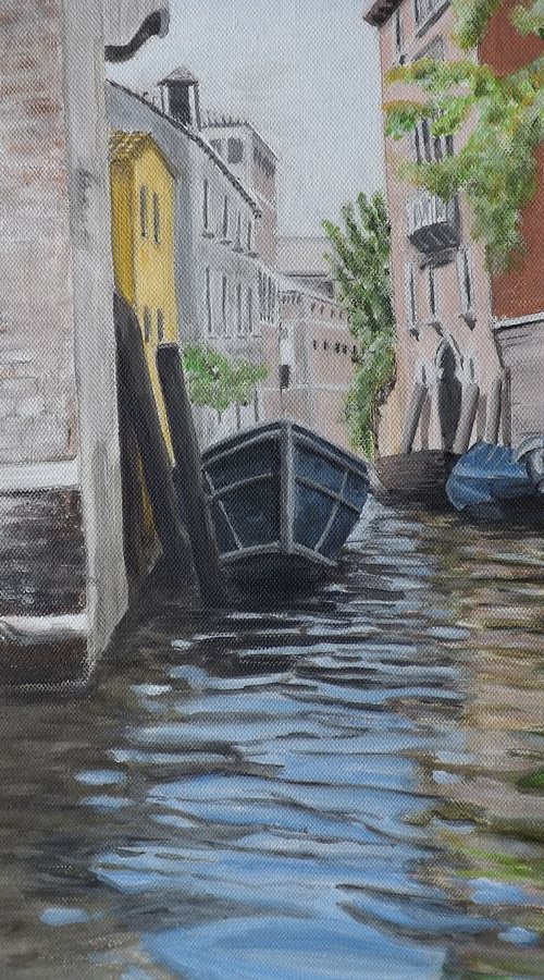 View from a gondola by Lynne Harris