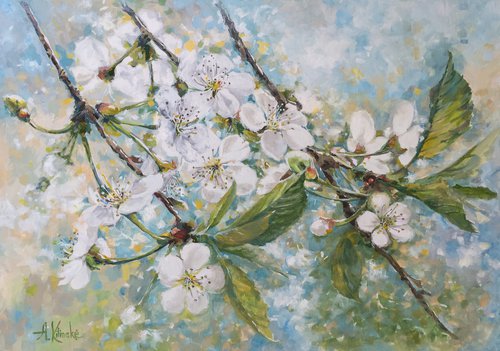 Cherry blossom by Aurelija Kilinske