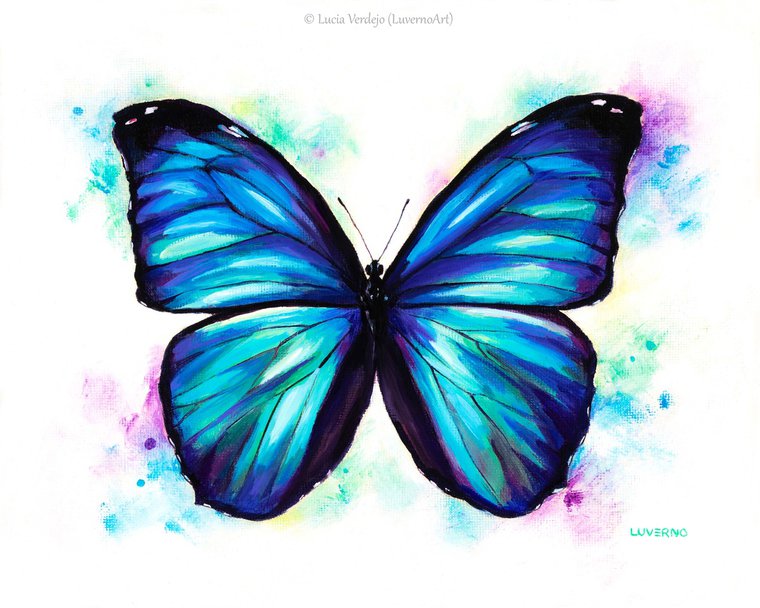 How to Paint a Watercolor Butterfly - A Watercolor Butterfly Tutorial