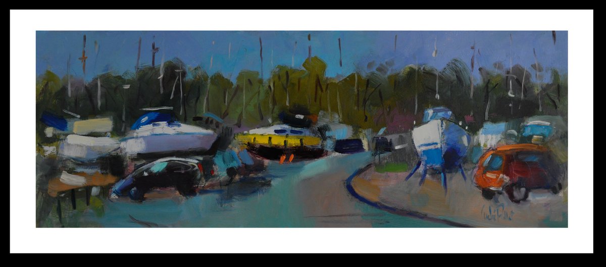 Boatyard at Birdham #2 by Andre Pallat