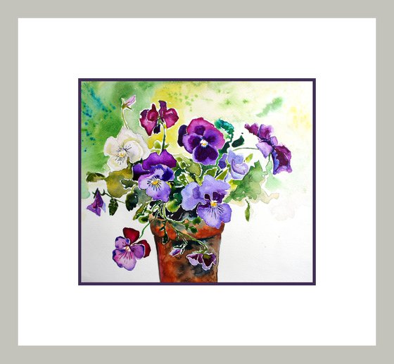 Pansy Pot