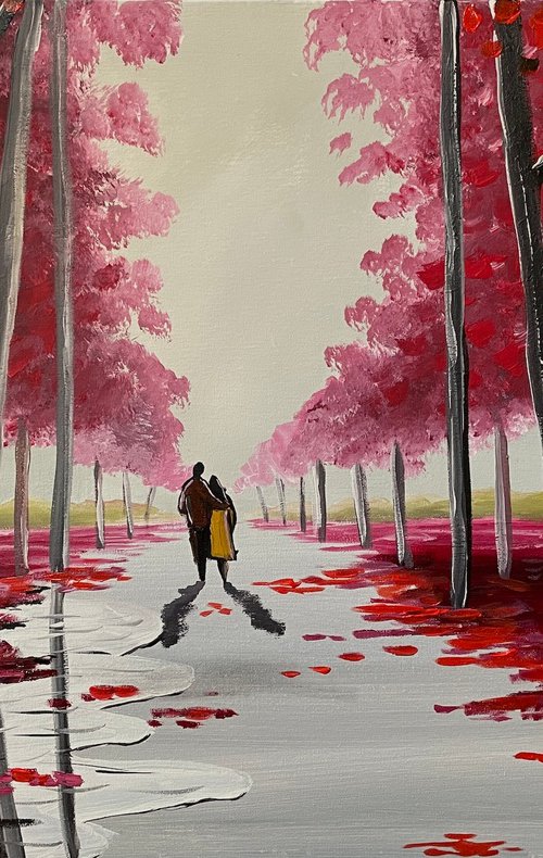 Through The Red Trees by Aisha Haider