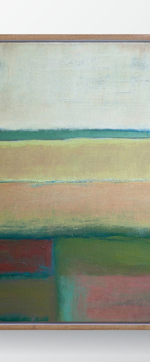 Solitude - Abstract Seascape Landscape by Thomas Hjelm