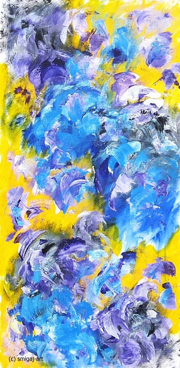 blue-yellow by Hanni Smigaj