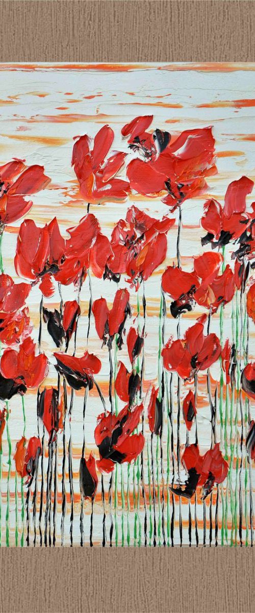Wild Poppies 9 by Daniel Urbaník