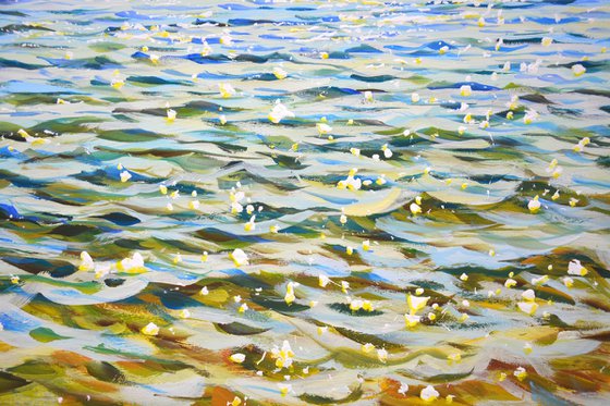 Morning light on the water.