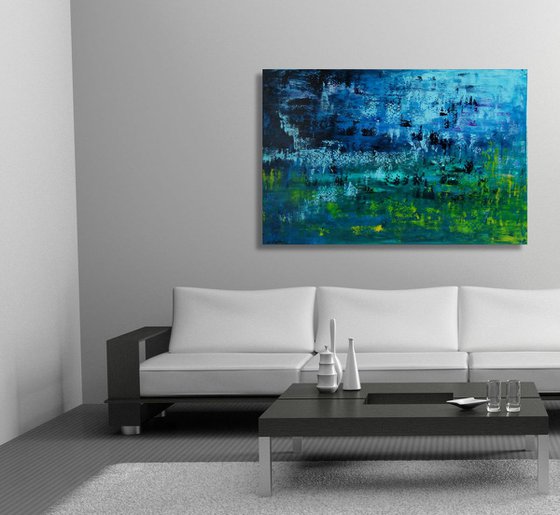 Floating IX (120 x 80cm) XXL (48 x 32 inches)