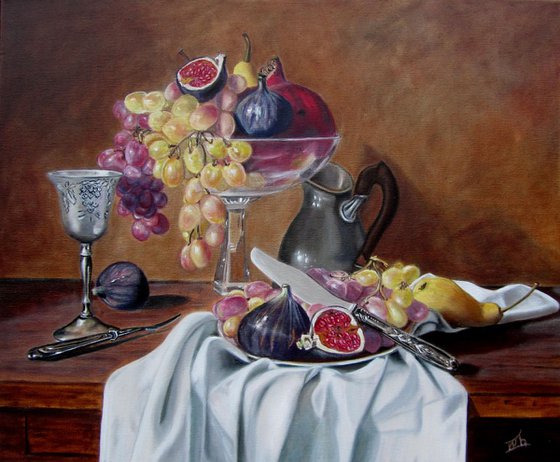 Still life with fruits