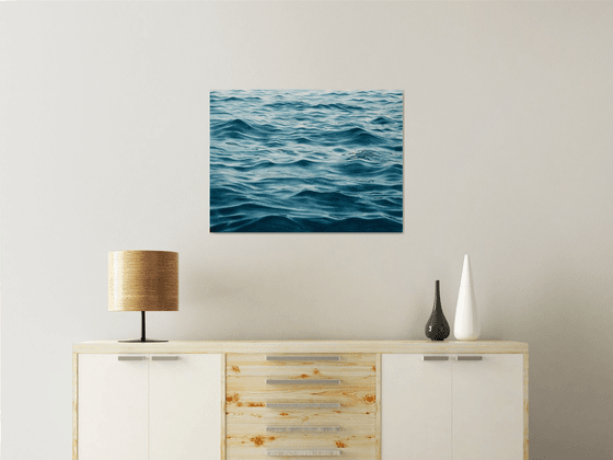Immersion in Blue