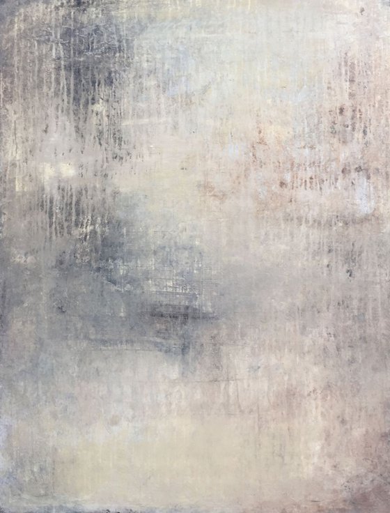 "1198 abstract beige/silber wall"