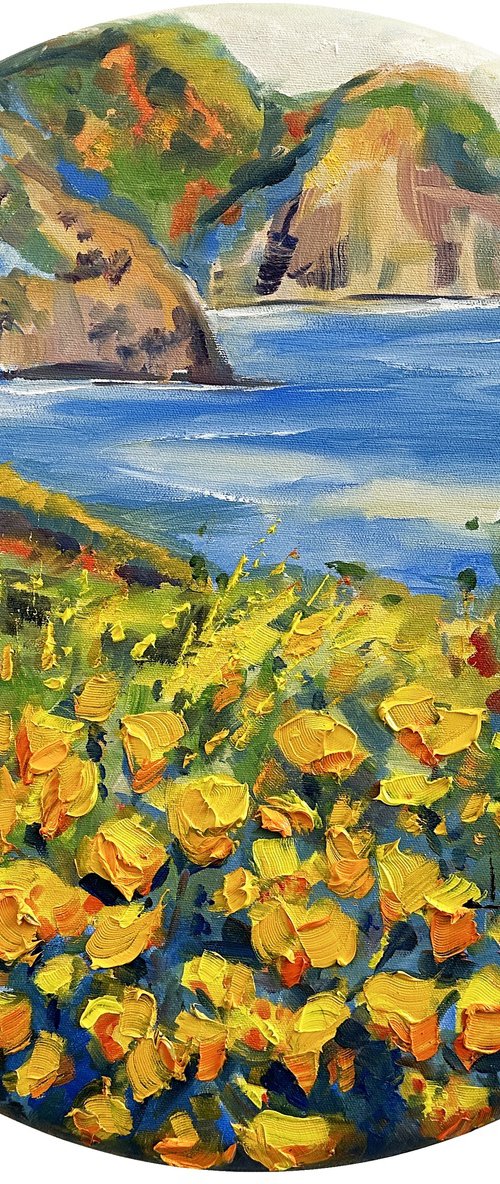 Big Sur Gogh by Lisa Elley