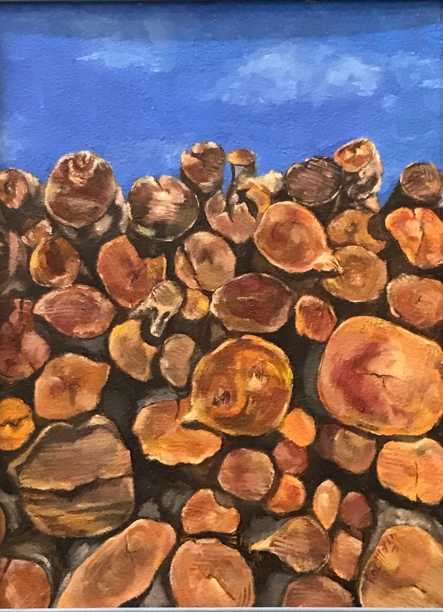 Photorealistic Landscape Oil Painting By Marina Deryagina, 14 X 18", Autumn In Montenegro, Original Artwork