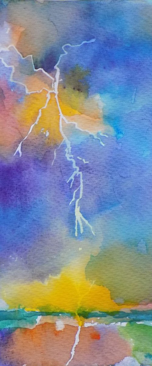 Lightning storm III by Maja Grecic