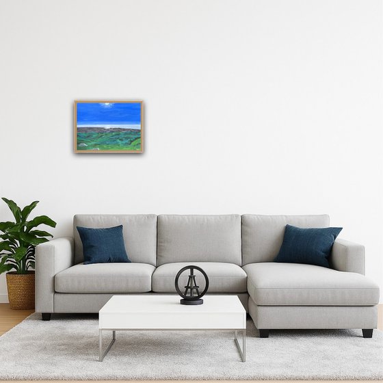 On the windy ridges between Prati and Usciolu