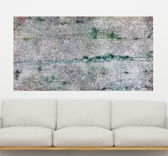 WHITE GARDEN  110x205cm