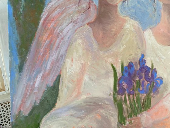 Angel Painting - Secret Garden Story