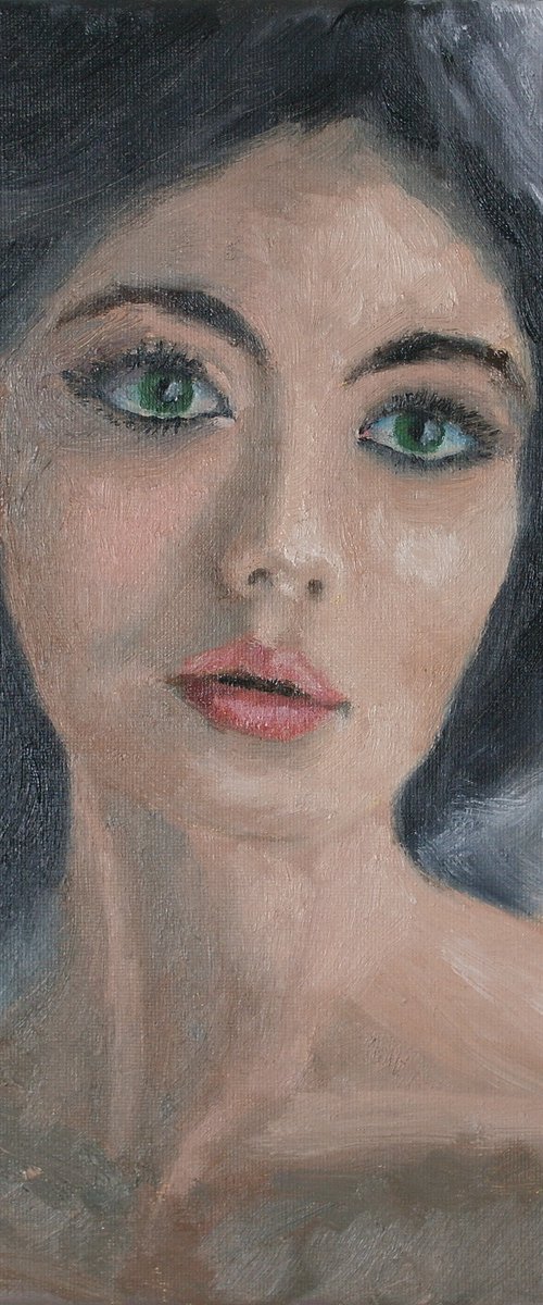 Green Eyes #11 by Juri Semjonov