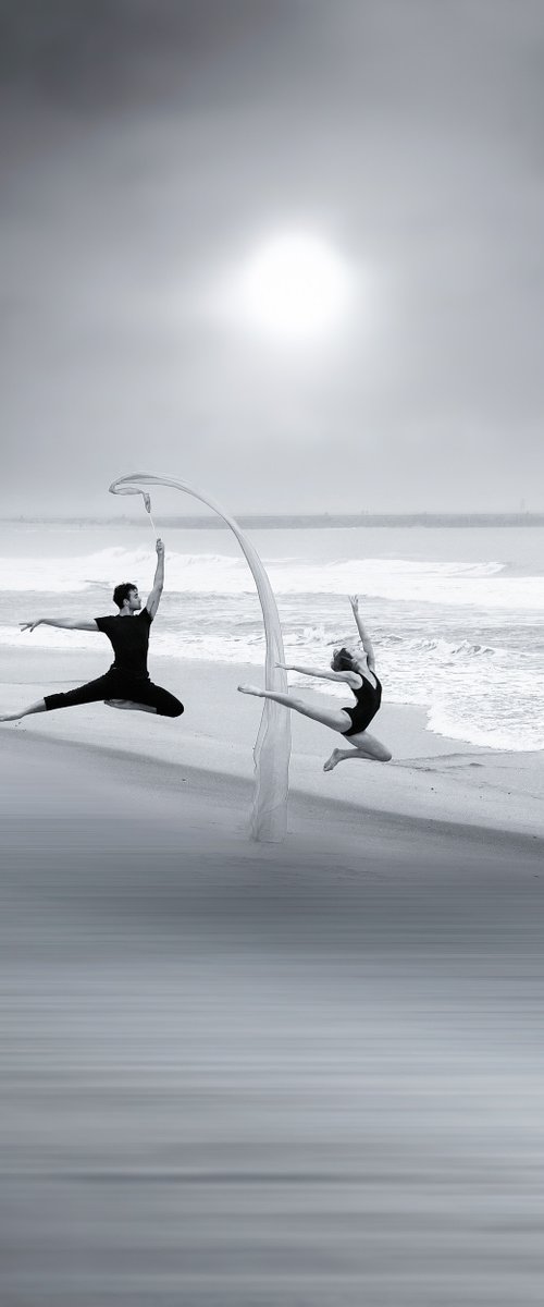 Beach Ballet by Harv Greenberg