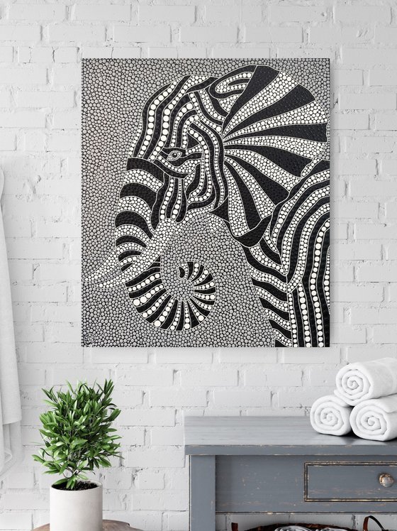 Hypnotic Circus Elephant