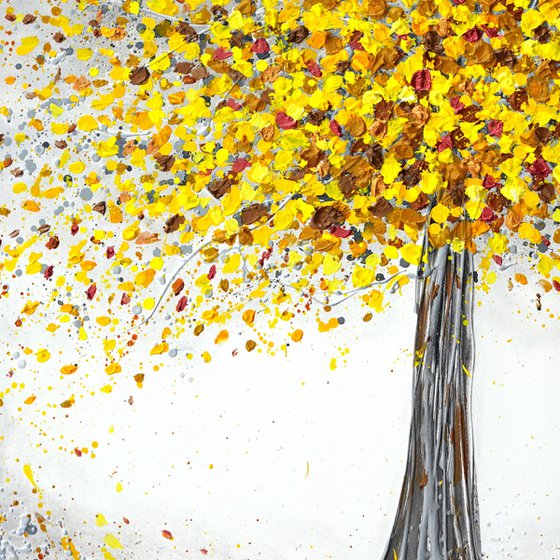 Jubilant Yellow Tree