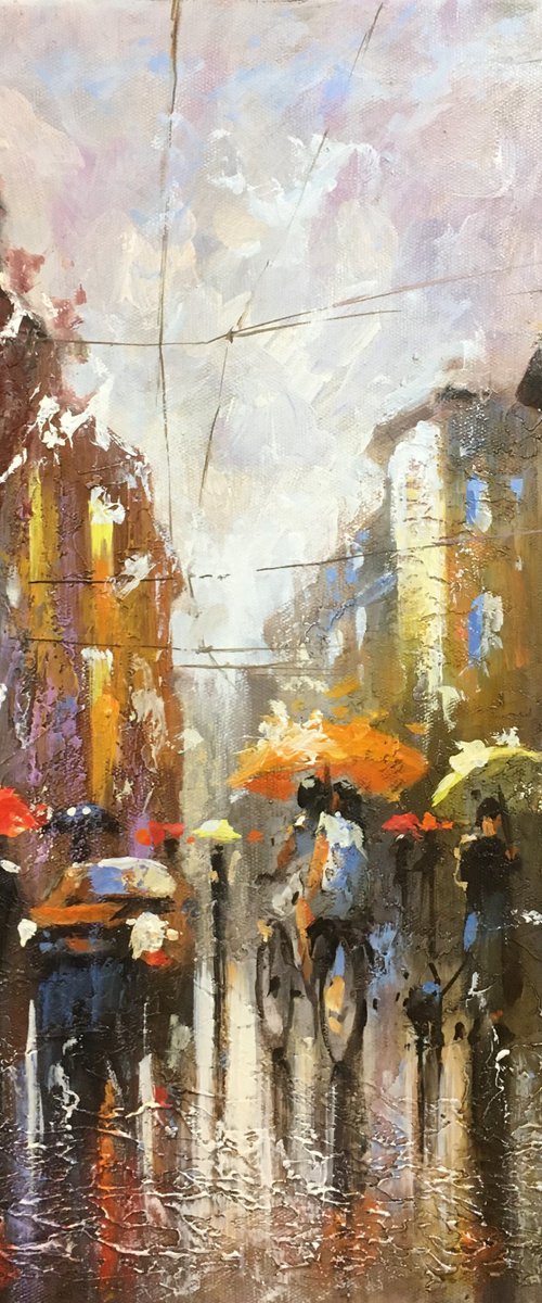 evening rain by CM
