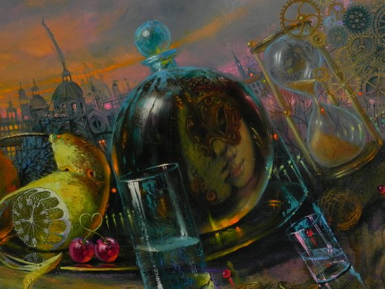 "Dawn for Two" Original Surreal Art