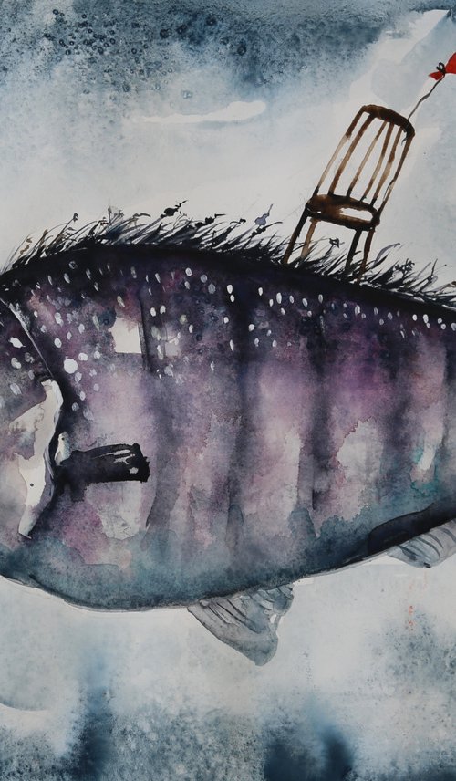 Fish With The Chair by Evgenia Smirnova