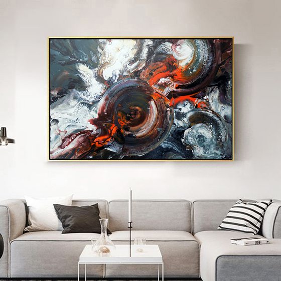 In the vortex of emotions