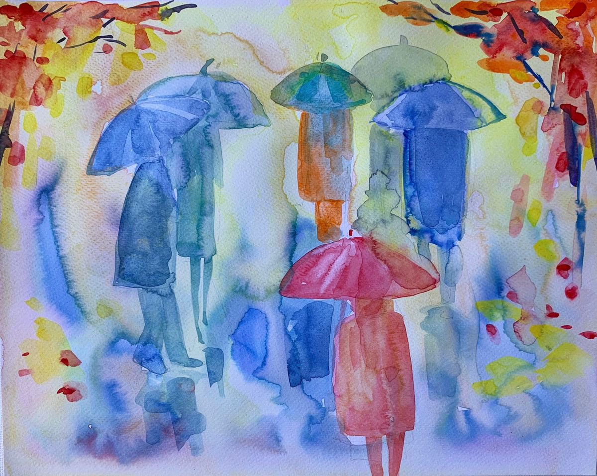 November rain by Olga Pascari