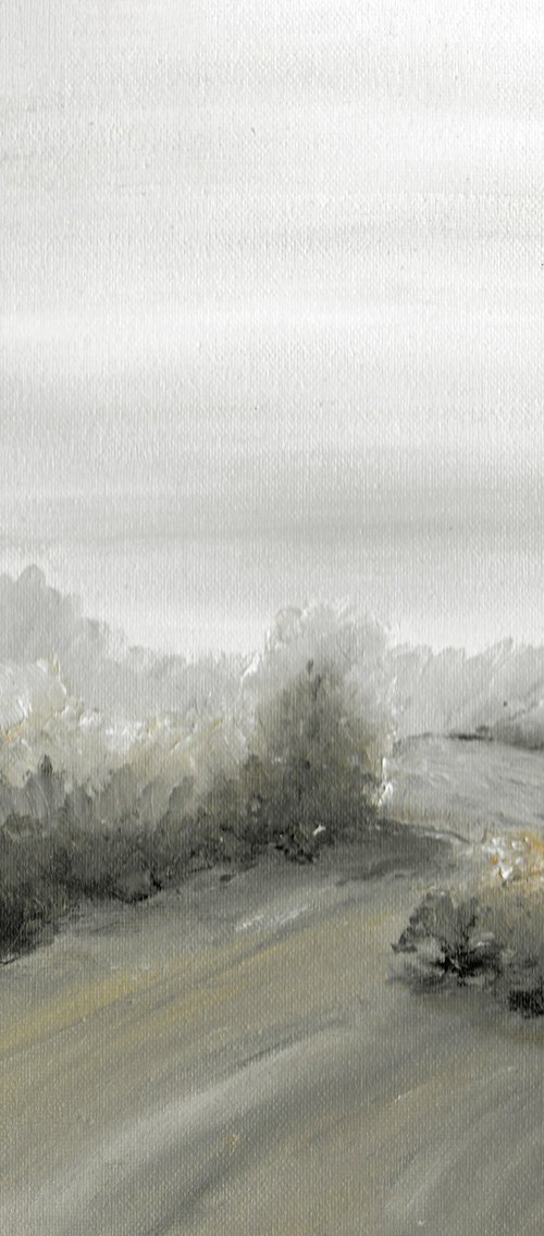 Landscape / Hills II by Gozde Temiz Istanbul