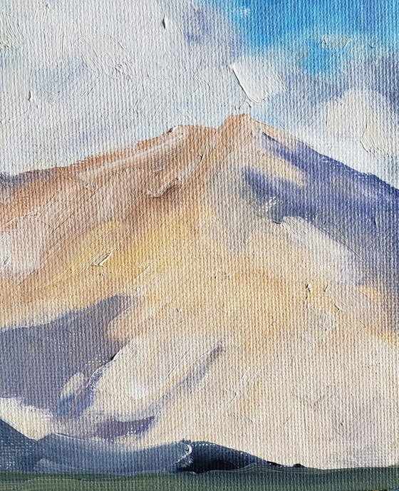 "Golden Light" - Mountains - Landscape