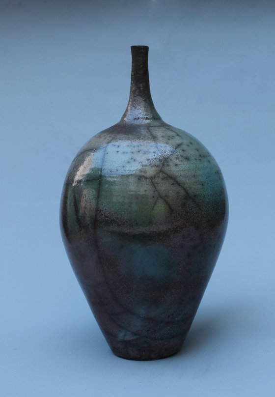 Raku Narrow Bottleneck.