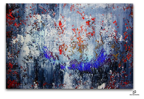 150x100cm. / abstract painting / Abstract 1130