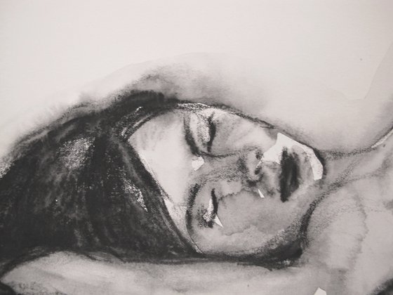 Reclining female nude