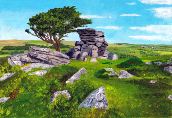 "Saddle Tor, Dartmoor"