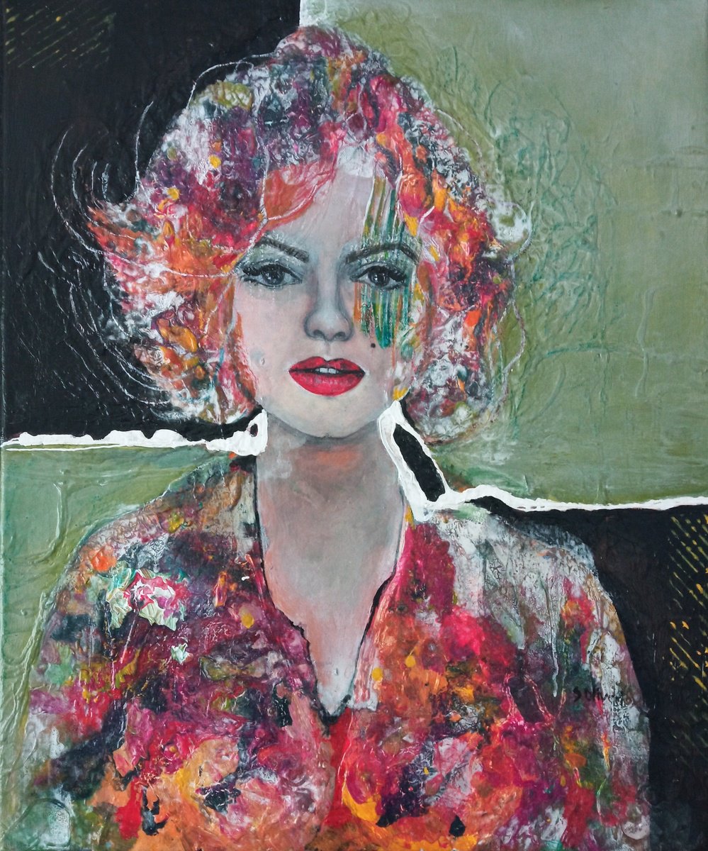 Icone. Marilyn. by Sylvie Oliveri