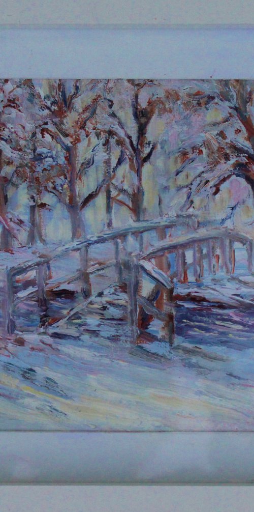 A Winter Landscaape by Therese O'Keeffe