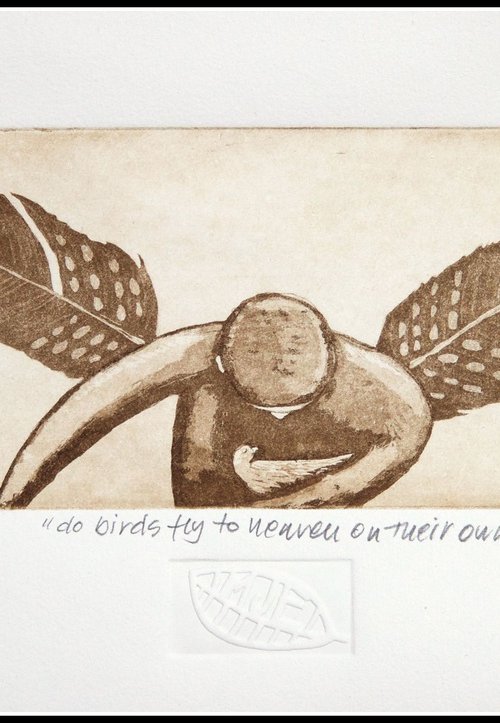 Angel birds by Mariann Johansen-Ellis