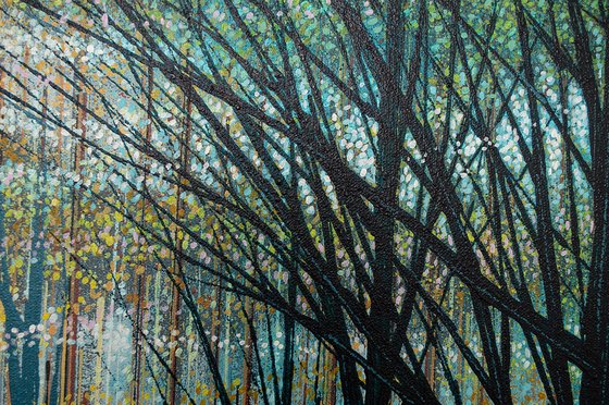 Forest Path In Winter