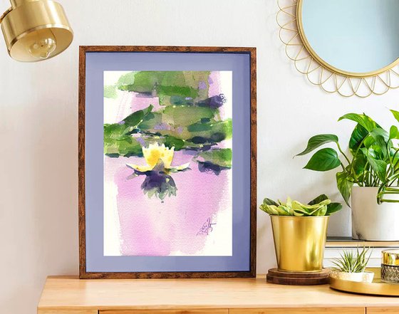 Diptych "Melody of river"