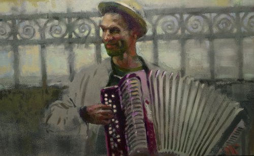 Street Musician by Vygandas Doveika