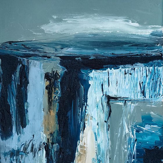 Scéllé dans la glace