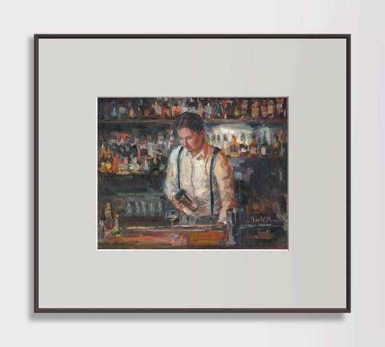 The barman